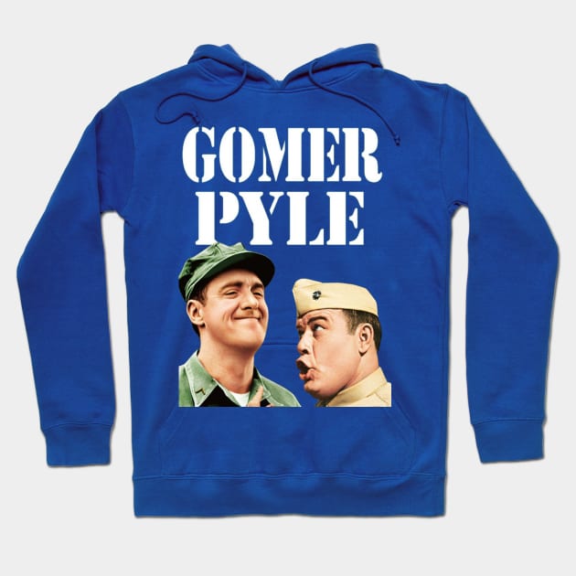 Gomer Pyle , and sgt Carter 1960s sitcom , Hoodie by CS77